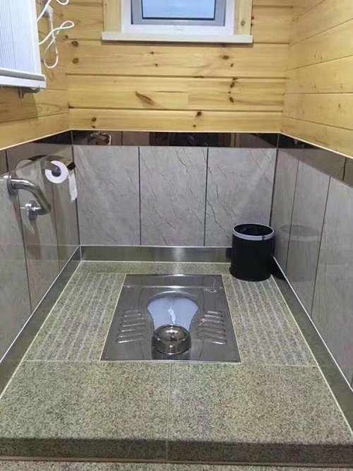 打包蹲便器去污除垢的注意事項